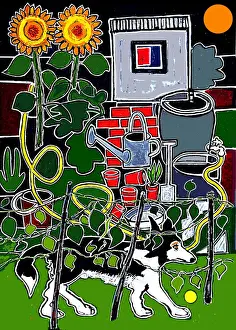 The Allotment Print by Mary Evans Prints Online