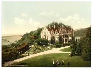 Photochrom Coloured Pictures Prints: Altenstein Castle, Thuringia, Germany
