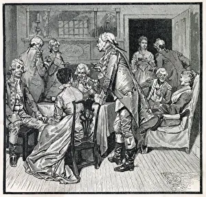 America - . Mary Lindley Murray detaining Lord Howe America - . Mary Lindley Murray detaining Lord Howe