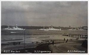 American battleships at Kiel, Germany American battleships at Kiel, Germany