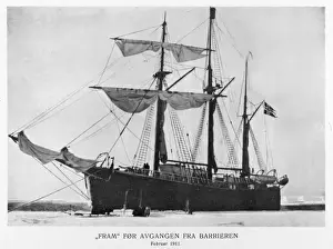 South Pole Expedition Prints: AMUNDSEN / THE FRAM