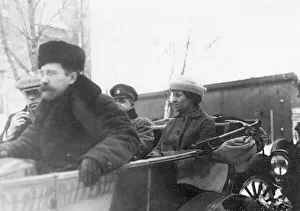 Anastasia Bitsenko going to Brest-Litovsk peace meeting Anastasia Bitsenko going to Brest-Litovsk peace meeting
