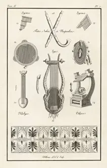 Ancient Greek Musical Instruments Prints: Ancient Instruments