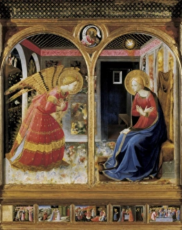 ANGELICO, Fra (1387-1455). The Annunciation ANGELICO, Fra (1387-1455). The Annunciation