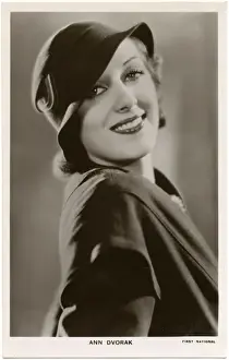 Entertainment History Figures Prints: Ann Dvorak