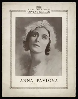 Prints of ANNA PAVLOVA Russian ballet dancer Russia Prints: Anna Pavlova Print - Vintage Ballet Dancer Image