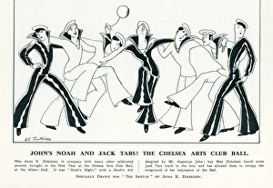 Anna Zinkiesen - Johns Noah and Jack Tars! The Chelsea Arts Club Ball Anna Zinkiesen - Johns Noah and Jack Tars! The Chelsea Arts Club Ball