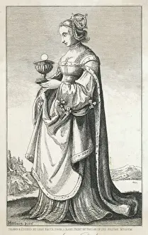 HenryVIII Prints: Anne Boleyn Print: Portrait of Henry VIII's Second Wife