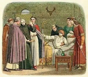 Prints of Anselm is appointed Archbishop of Canterbury Politic Prints: Anselm Appointed Archbishop of Canterbury Print