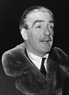 Anthony Eden Arriving at London Airport Print
