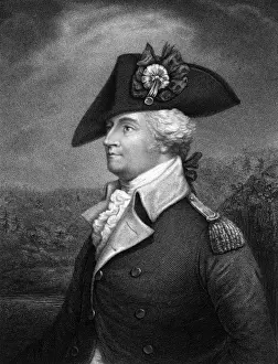 Anthony Wayne Print, 18th Century Portrait