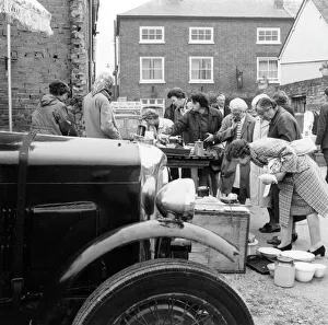 Antiques market, Bromyard, Herefordshire Antiques market, Bromyard, Herefordshire