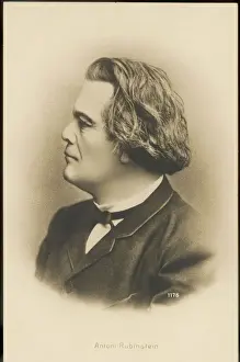 19th Century Music Prints: Anton Rubinstein