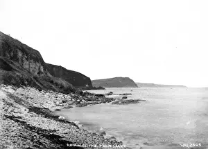 Antrim Coastline Images Prints: Antrim Cliffs from Larne