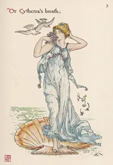 Aphrodite Born from Sea-Foam Print