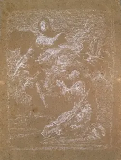 Spanish Historical Art Prints: Apparition of the Virgin of the Pillar
