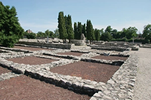 Aquincum. The ruins of the roman city. Near Budapest. Hungar Aquincum. The ruins of the roman city. Near Budapest. Hungar
