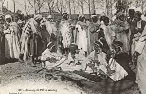 Arabian flute players - Algeria, North Africa Arabian flute players - Algeria, North Africa