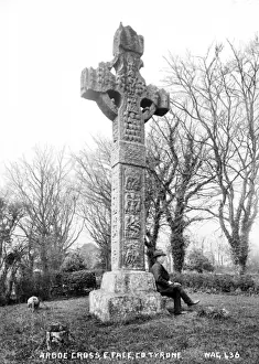 Northern Ireland Monuments Prints: Arboe Cross, E Face, Co Tyrone