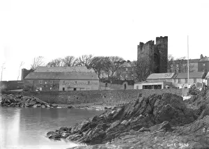 Early 20th Century Print of Ardglass, Northern Ireland
