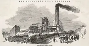 Yorkshire Historical Images Prints: Ardsley Colliery / 1847