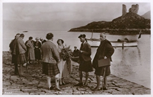 The arrival of the Duke and Duchess of York to Skye The arrival of the Duke and Duchess of York to Skye