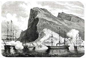 The Arrival of Maximilian at Gibraltar The Arrival of Maximilian at Gibraltar