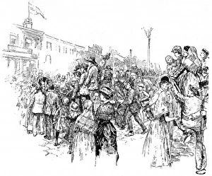 Arrival of Prince Albert Victor at Sheffield Arrival of Prince Albert Victor at Sheffield