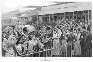 Victorian Era Social Class Prints: ASCOT 1895