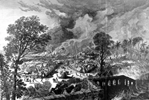 The Ashanti War (1873-74) - The burning of Kumasi The Ashanti War (1873-74) - The burning of Kumasi