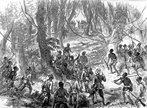 The Ashanti War (1873-74) - Lord Gifford and scouts on the A The Ashanti War (1873-74) - Lord Gifford and scouts on the A