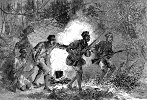 The Ashanti War (1873-74) - Native soldiers surprised The Ashanti War (1873-74) - Native soldiers surprised