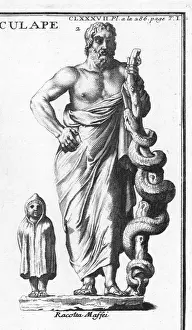 Greek God Of Medicine Prints: Asklepios / Aesculapius
