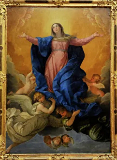 The Assumption of the Virgin Mary, 1642, by Guido Reni (1575 The Assumption of the Virgin Mary, 1642, by Guido Reni (1575