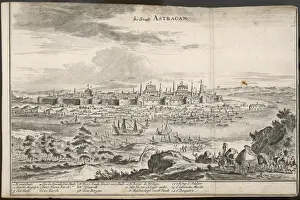 Volga River Landscape Prints: ASTRAKHAN