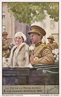 Historical Images Of Queens Prints: Astrid as Queen