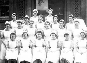 ?At Preliminary Training School? Formal group of 19 nurses ?At Preliminary Training School? Formal group of 19 nurses