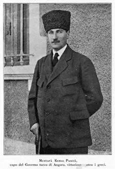 Ataturk Prints: Kemal Ataturk Print 1921