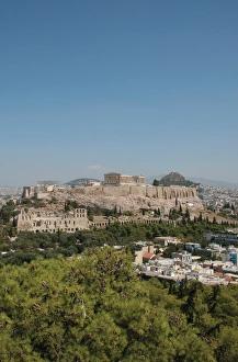 Athens. Panoramic view of the Acropolis Athens. Panoramic view of the Acropolis
