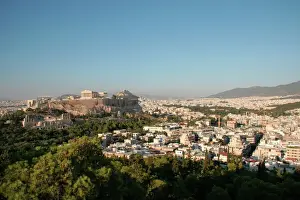 Prints of Athens. Panoramic view of the Acropolis. Attica. Central Greece Athens Prints: Panoramic View of the Acropolis Print, Athens, Greece