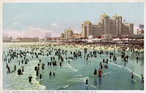 Atlantic City, New Jersey, USA - Hotels and the Beach Atlantic City, New Jersey, USA - Hotels and the Beach
