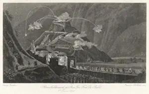 Attack on Fort Du Bard Print