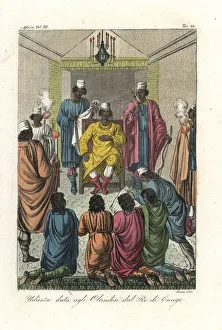 Audience of the Dutch with Garcia II of Kongo, 1642 Audience of the Dutch with Garcia II of Kongo, 1642