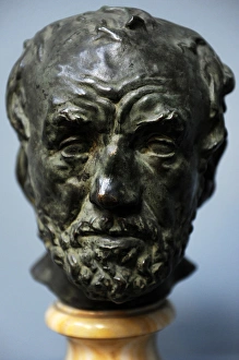 Auguste Rodin (1840-1917). The Man With the Broken Nose (Mas Auguste Rodin (1840-1917). The Man With the Broken Nose (Mas