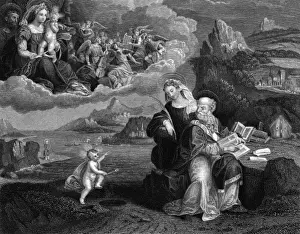 Saint Augustine Of Hippo Prints: Augustine of Hippo / Marr