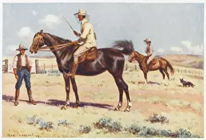 Australian Countryside Prints: Australian Squatter