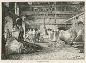 Austria Prints: Austrian Bell Foundry Print