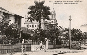 Avenue Roume, Dakar, Senegal, West Africa Avenue Roume, Dakar, Senegal, West Africa