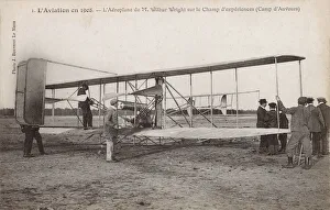 Aviation in 1908, the aeroplane of M. Wilbur Wright Aviation in 1908, the aeroplane of M. Wilbur Wright