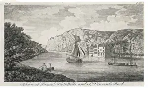 Bristol Landmarks Prints: The Avon Near Bristol